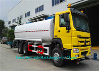 Camion di stoccaggio dell'acqua di Howo, acqua di capacità del carro armato 20cbm che trasporta il peso massimo del camion