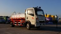 Camion di rimozione delle acque luride di CBM 266HP di bianco 8, camion cisterna di aspirazione delle acque luride della carrozza HW76