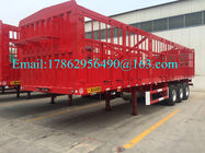 Camion resistente del recinto dell'alta parete dei rimorchi dei semi di trasporto di carico in serie 60 tonnellate