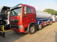 8x4 290 mano sinistra di capacità di CBM del camion cisterna 30 dell'olio di cavalli vapore che determina il tipo del combustibile diesel