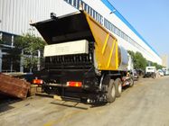 Camion di manutenzione delle strade di Howo 10 Wheelr 7-10 CBM, camion di consegna liquido dell'asfalto