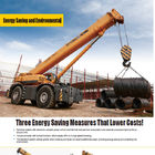 Una gru mobile da 120 tonnellate di SANY XCMG/Off Road idraulici Crane il risparmio energetico RT120U