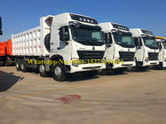 Autocarro con cassone ribaltabile di trasporto dello scarico della sabbia di SINOTRUCK HOWO A7 420hp 8x4 per il mercato del Ghana