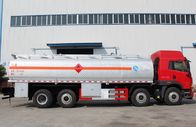 Capacità del camion cisterna 30cbm dell'olio del acciaio al carbonio FAW J6 8x4 una garanzia di anno