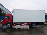 Piccoli camion refrigerati bianchi o rossi 4x2 con il materiale del carico dell'acciaio inossidabile