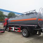 Tipo rosso trasmissione manuale del combustibile diesel del camion cisterna dell'acido cloridrico di FAW 15000L 8×4