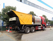 Bitume sincrono dell'asfalto del camion 8m3 10m3 della guarnizione della ghiaia del macchinario della costruzione di strade delle ruote di HOWO 10