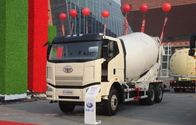 Alta sicurezza di FAW 6X4 del miscelatore del camion 12 di capacità cubica efficiente dei tester