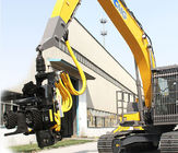 Il macchinario della costruzione di strade del ccc, foresta diesel di XCMG ceppo girante idraulico dell'escavatore da 21 tonnellata attacca XE210F