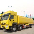 camion cisterna ZZ1317N4667W resistente del combustibile diesel di 8X4 371HP 28CBM