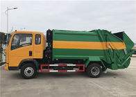 Il camion/5 tonnellate del compattatore di rifiuti di HOWO 4X2 8m3 ha compresso il camion di immondizia
