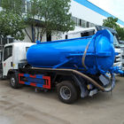 camion di aspirazione delle acque luride del ³ di 266HP 6m per il tipo di trasmissione manuale sporco dell'euro 2 dell'acqua