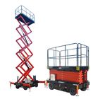 Piattaforma di lavoro aerea mobile elettrica verticale dell'ascensore di forbici/ascensore dell'armatura