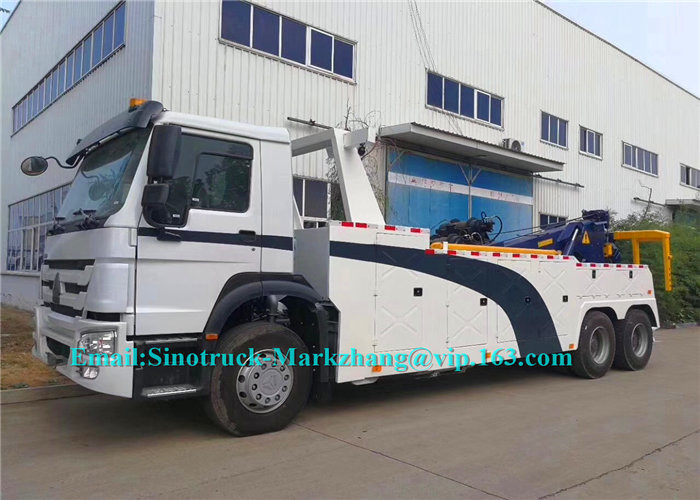 Demolitore idraulico durevole del camion dei semi, camion pesante di recupero della città di tonnellata 25-30
