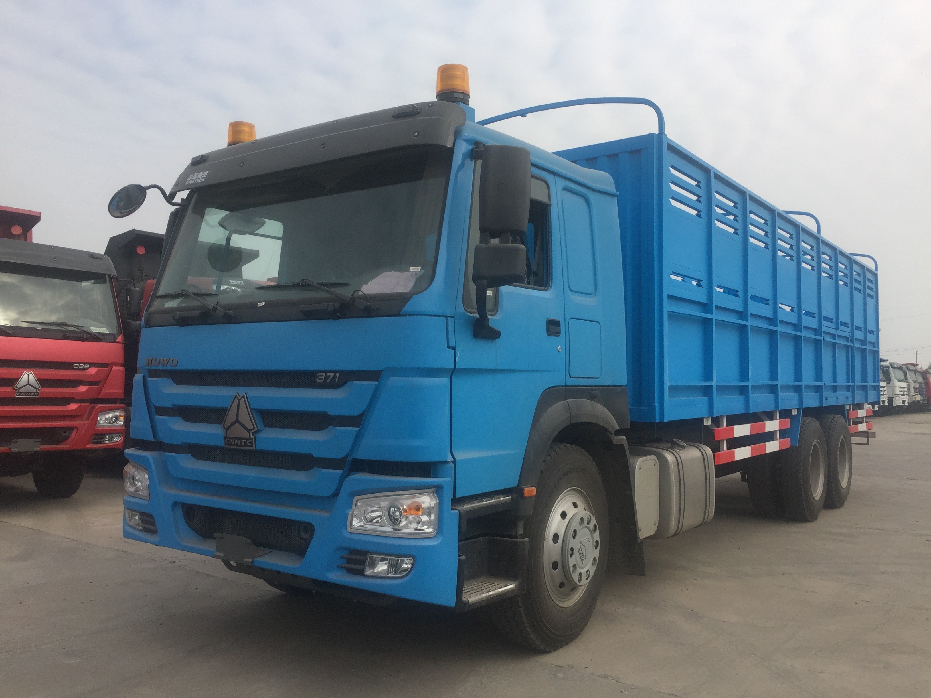 20 camion del carico del carraio di tonnellata dieci, veicoli industriali resistenti ZZ1257M4641W