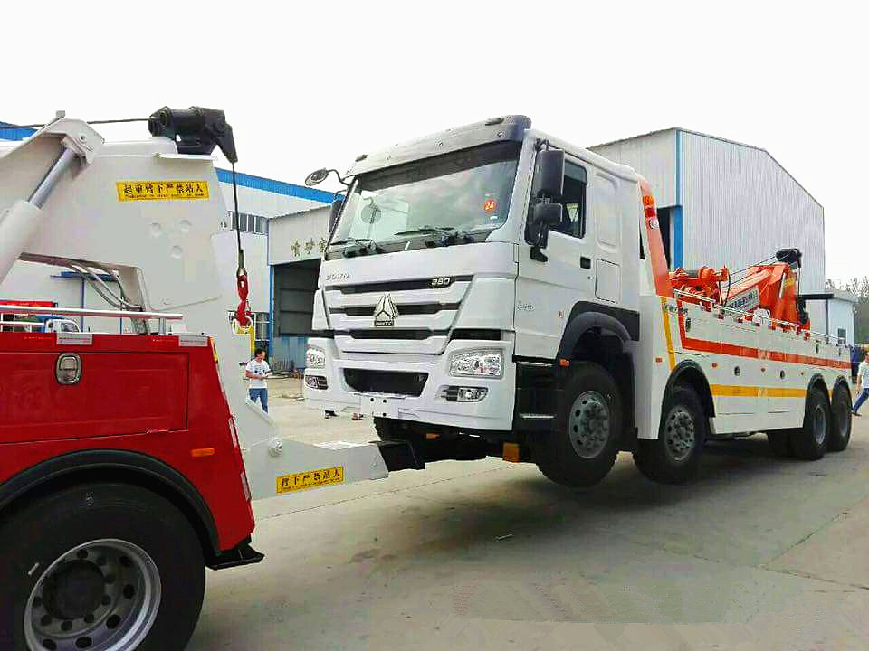 20 emissione resistente dell'euro II del camion di demolitore della strada di tonnellata 6x4 con la lunghezza di 40m di acciaio