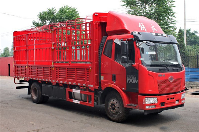Euro diesel del camion pesante del carico di tonnellata di J6L 1-10 3 48-65km/H ad alta velocità