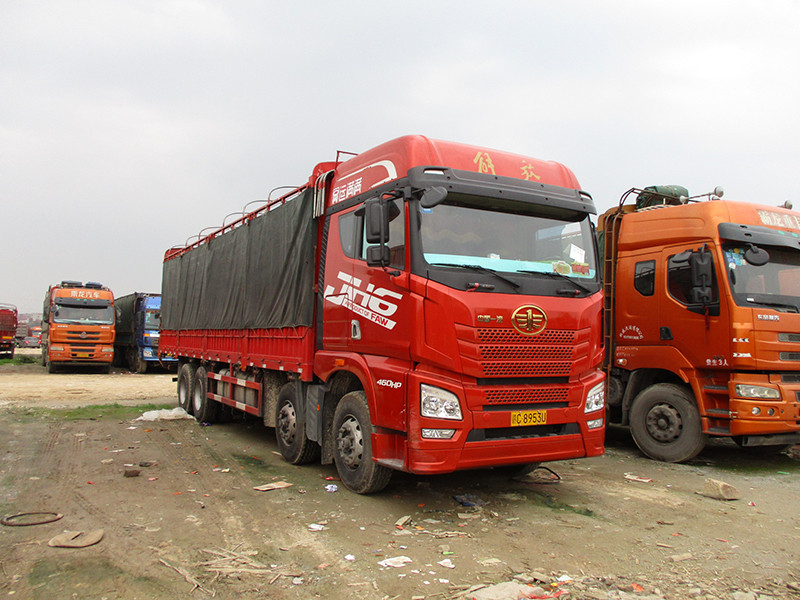 CA6DM2 camion del carico del motore FAW JH6 8X4 460HP