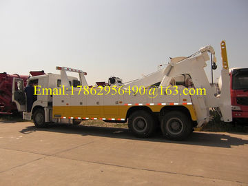 Un camion di demolitore della strada della carrozza del letto 6x4 HW76 con il condizionatore d'aria ZZ1257N5847W