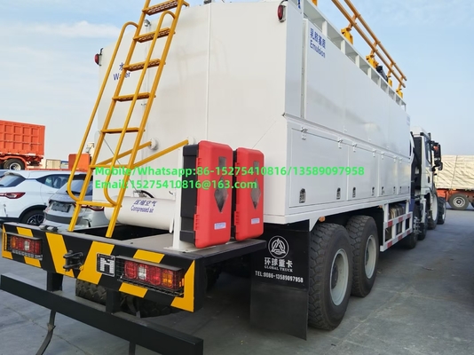 Multifunzione 15T 20T BCRH-20 ANFO emulsione mista in loco Camioni a granello Esplosivi mobili Unità di produzione Mongolia Miniere Esplosione MEMU MMU