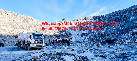 Vendita a caldo 15 tonnellate 20 tonnellate di ammonio pesante petrolio esplosivo carico di massa camion MMU MEMU Per la Mongolia DR CONGO PERU Ghana Mining Blasting