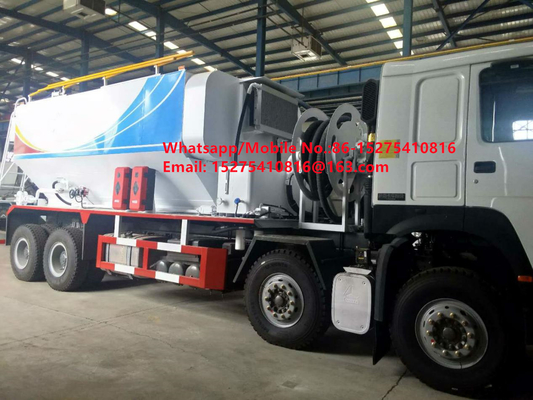 Ordinario Capacità di carica elevata Camion di carica 15/20/25 tonnellate Ammonio pesante petrolio esplosivo ANFO Camion MMU MEMU Per la Mongolia DR CONGO PERU Ghana Mining Blasting Con sicurezza affidabile