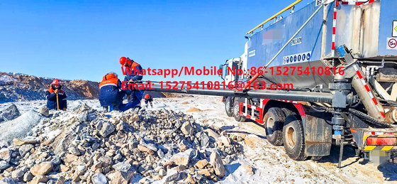 Sicurezza completamente intelligente affidabilità del battistrada camion per ingombri 15/20/25Ton Ammonio pesante olio esplosivo Emulsione ANFO camion MMU MEMU Per la Mongolia DR CONGO PERU Ghana Mining Blasting