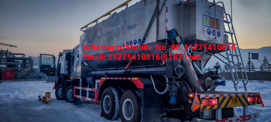 Unico Prezzo economico Sicurezza affidabilità Cina Camioni da scarico a granel 15/20/25Ton Ammonio pesante olio esplosivo Emulsione ANFO Camione MMU MEMU Per la Mongolia DR CONGO PERU Ghana Mining Blasting BCLH/BCRH/BCZH