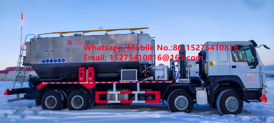 Unico Prezzo economico Sicurezza affidabilità Cina Camioni da scarico a granel 15/20/25Ton Ammonio pesante olio esplosivo Emulsione ANFO Camione MMU MEMU Per la Mongolia DR CONGO PERU Ghana Mining Blasting BCLH/BCRH/BCZH