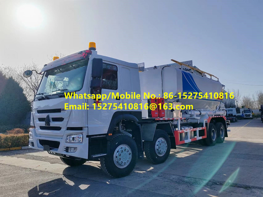 Personalizzazione Buona qualità HOWO 15/20/25T BCLH-15 Esplosivo ammonio granulare misto in loco ANFO Emulsione di camion esplosivo mobile Unità di produzione Mongolia уул уурхайн тэсэлгээний MEMU MMU BCLH/BCZH/BCRH