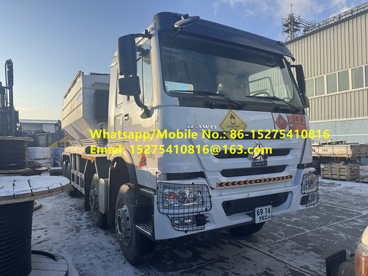 Eficienza di riempimento elevata HOWO 15/20/25T BCLH-20 Esplosivo ammonio granulare misto in loco ANFO Emulsione di camion esplosivo mobile Unità di produzione Mongolia уул уурхайн тэсэлгээний MEMU MMU BCLH/BCZH/BCRH