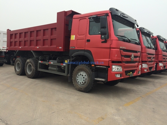 SINOTRUK HOWO 10 tonnellate di ruote Used 6x4 dump truck