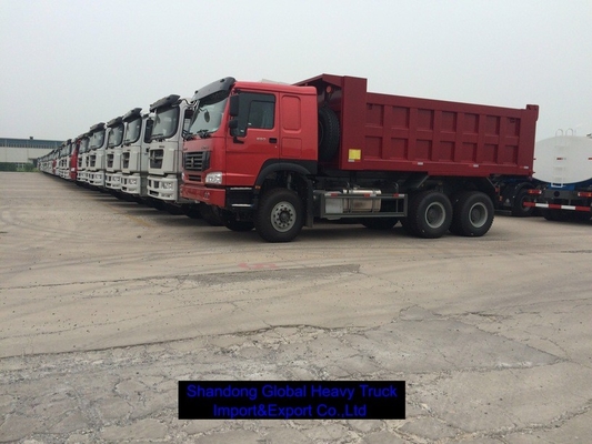 SINOTRUK HOWO 6x4 Used Dump Truck 10 ruote Heavy Duty
