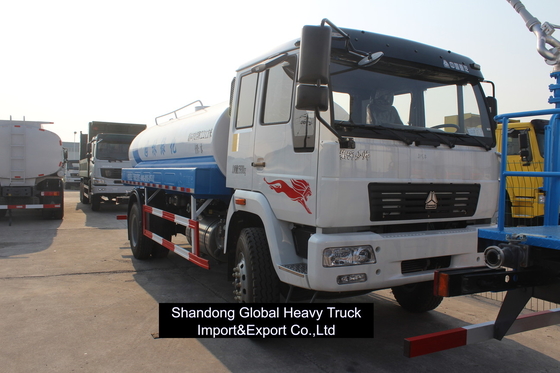 Sinotruk Shacman 4*2 Lh/Rhd 340 CV Cisterna di carburante Camionetto di scarico Nuovo usato