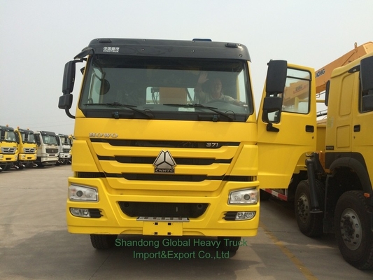 Nuovo 6X4 HOWO Flatbed Truck Granata montata Telescopic Boom Truck