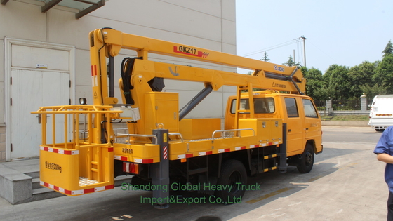 Nuovo 6X4 HOWO Flatbed Truck Granata montata Telescopic Boom Truck