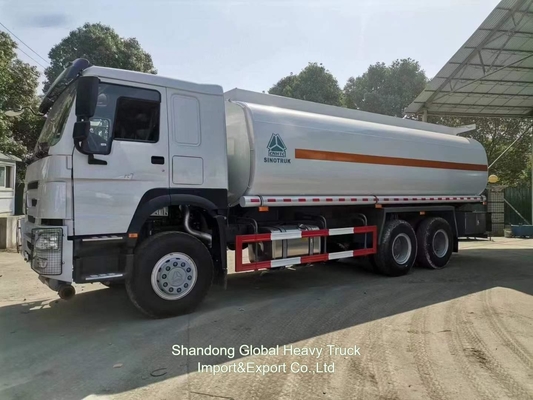 HOWO Sino truk 5000 galloni Diesel Refuel Oil Fuel Tanker Trucks