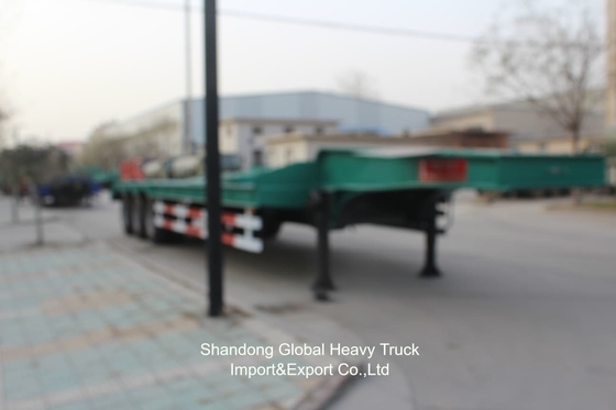 20FT/40FT/45FT 2/3/4 assi Container / Cargo Flatbed / Piattaforma / Flat Deck Semi Truck Trailer