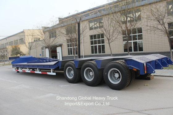 3 assi 40 tonnellate 13,45m Wabco BPW assi sospensione aerea semirimorchio a letto piatto