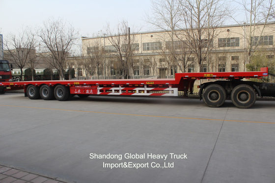 Chassis da 60 tonnellate 3 assi 2 assi Lowboy Lowbed Lowbed Semi-trailer