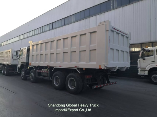Sinotruk HOWO 371HP-380HP 25t-100t Trasporto pesante usato camion di consegna elettrico 12 ruote