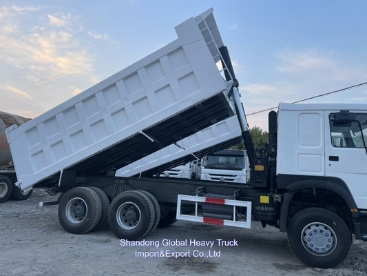 Sinotruk 10 ruote HOWO A7 T7 V7 Euro 4 Dump Truck Etiopia Truck