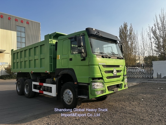 Camionino cinese Sinotruck Howo 371 Camionino di scarico usato 6x4 30 tonnellate