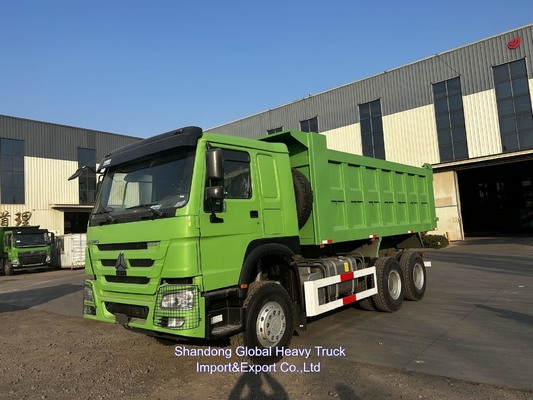 Camionino cinese Sinotruck Howo 371 Camionino di scarico usato 6x4 30 tonnellate