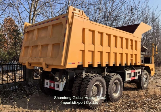 Nuovo camion spazzatura miniera da 42 tonnellate da 6*4 375 CV TL855B Nowa Gold Mine Dump Truck
