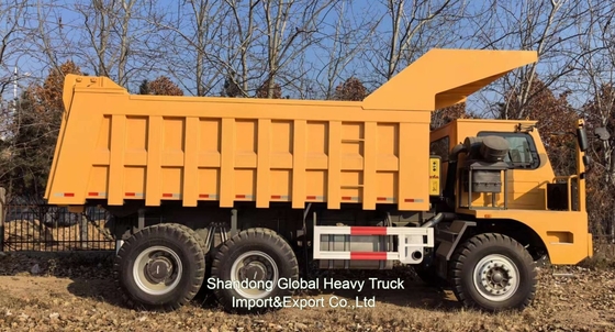 Nuovo camion spazzatura miniera da 42 tonnellate da 6*4 375 CV TL855B Nowa Gold Mine Dump Truck