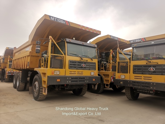 Nuovo camion spazzatura miniera da 42 tonnellate da 6*4 375 CV TL855B Nowa Gold Mine Dump Truck