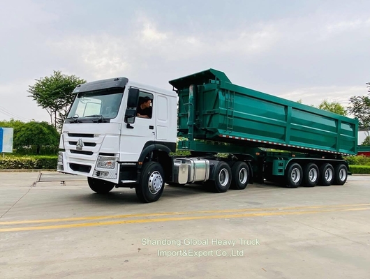 10 ruote 6X4 40t Sinotruk HOWO Container Cargo Trailer Tractor Head Truck