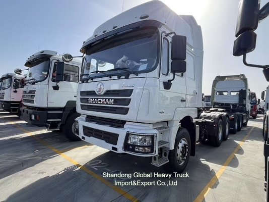 Shacman Dump Truck Testa del trattore Usato Shacman F3000 X3000 6X4 371HP Dump Truck di seconda mano