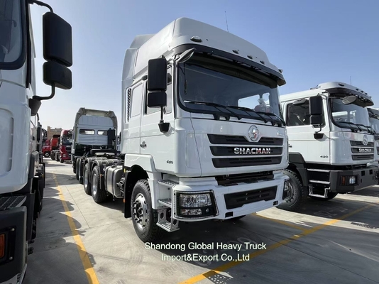 Shacman Dump Truck Testa del trattore Usato Shacman F3000 X3000 6X4 371HP Dump Truck di seconda mano